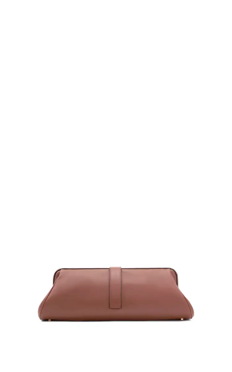 Gabriela Hearst Paola Clutch in Cognac Nappa Leather | Thumbnail 5 Gabriela Hearst Paola Clutch in Cognac Nappa Leather | Thumbnail 5