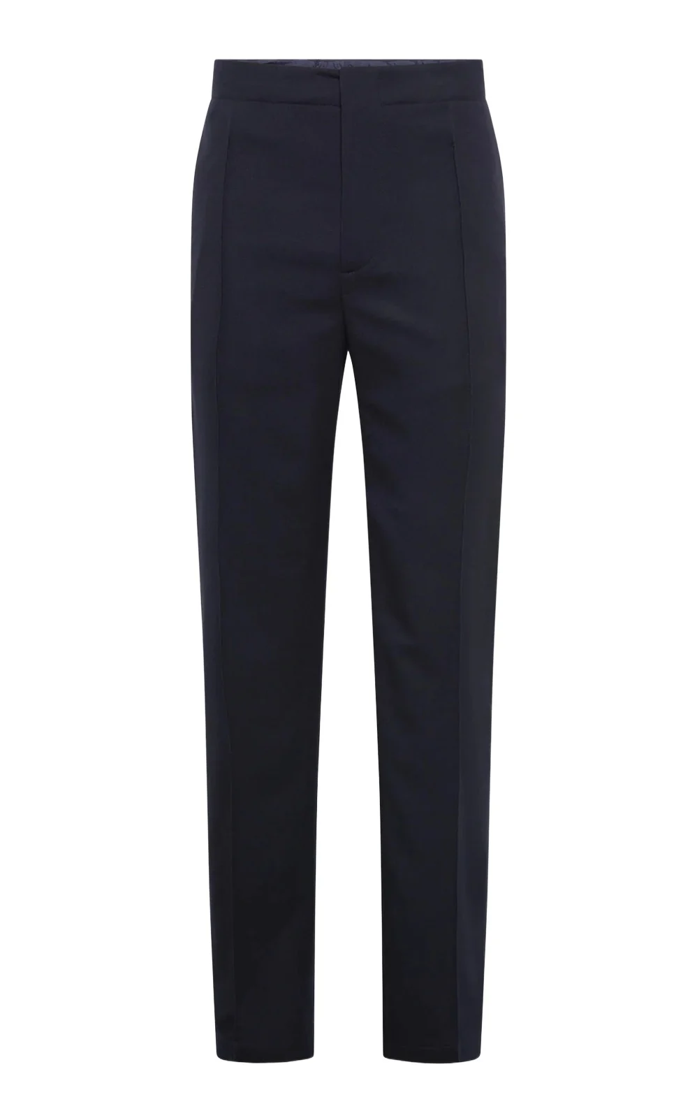 Gabriela Hearst Antoine Slim-leg Trouser in Dark Navy Virgin Wool