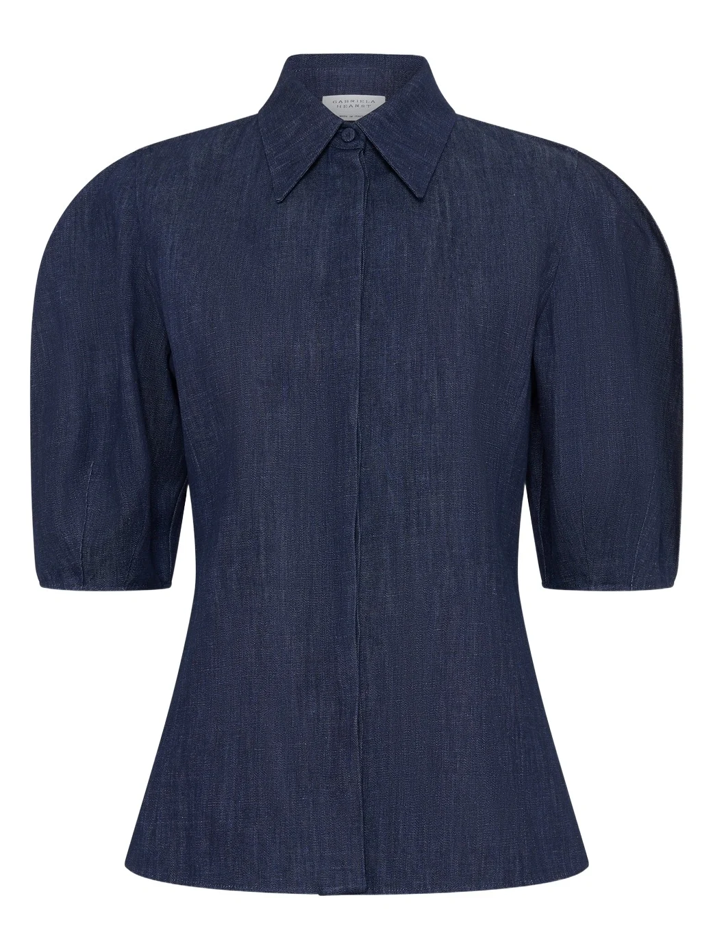 Sansi Top in Recycled Cotton Denim Sansi Top in Recycled Cotton Denim