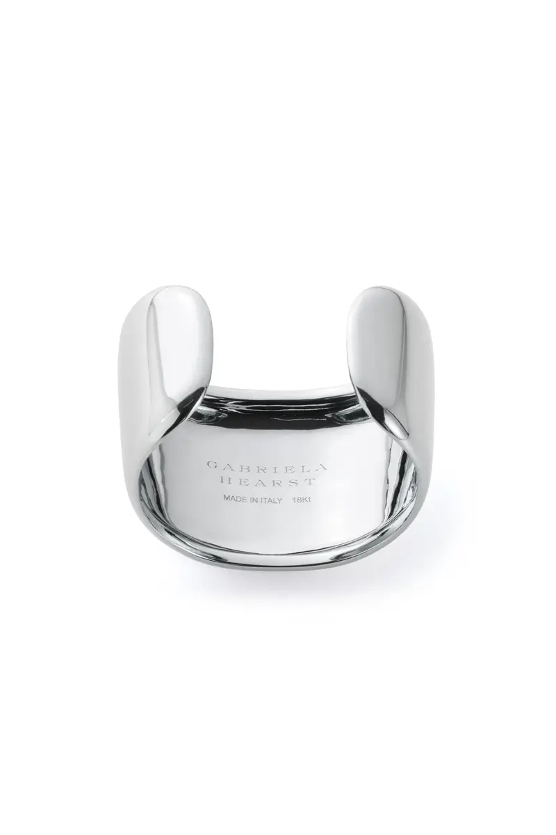Gabriela Hearst Cuff in 18K White Gold | Thumbnail 3 Gabriela Hearst Cuff in 18K White Gold | Thumbnail 3