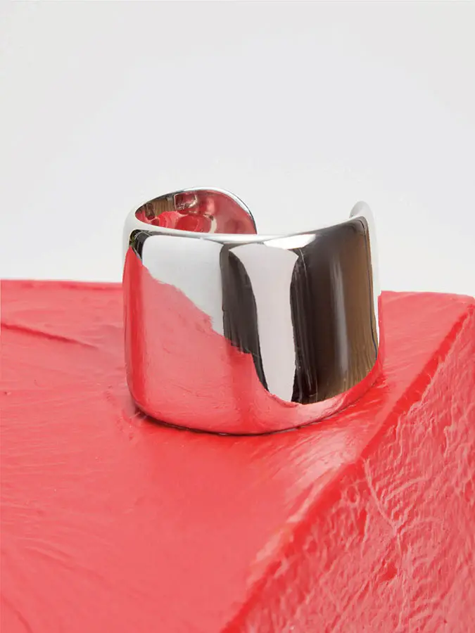 Gabriela Hearst Cuff in 18K White Gold | Thumbnail 5 Gabriela Hearst Cuff in 18K White Gold | Thumbnail 5