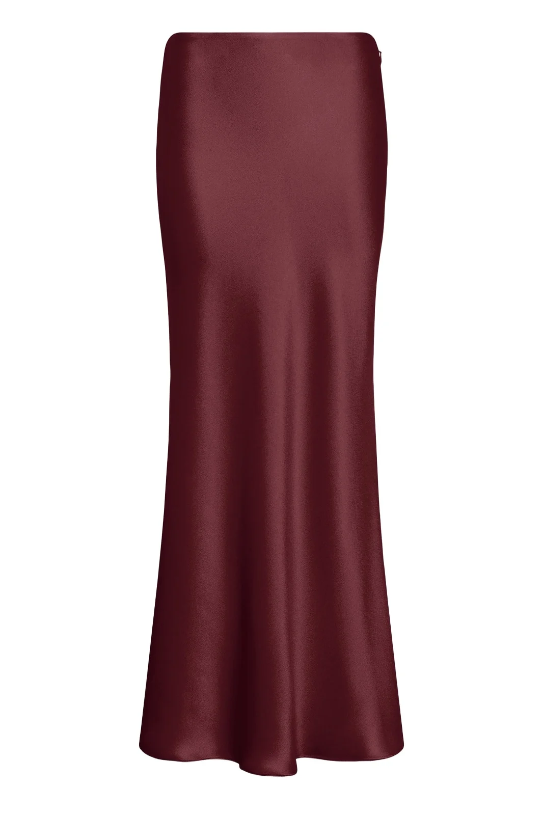 Gabriela Hearst Frei Maxi Skirt in Bordeaux Silk Satin | Thumbnail 1 Gabriela Hearst Frei Maxi Skirt in Bordeaux Silk Satin | Thumbnail 1