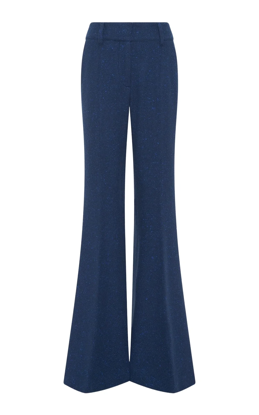 Rhein Flare Pant in Electric Navy Speckled Cashmere