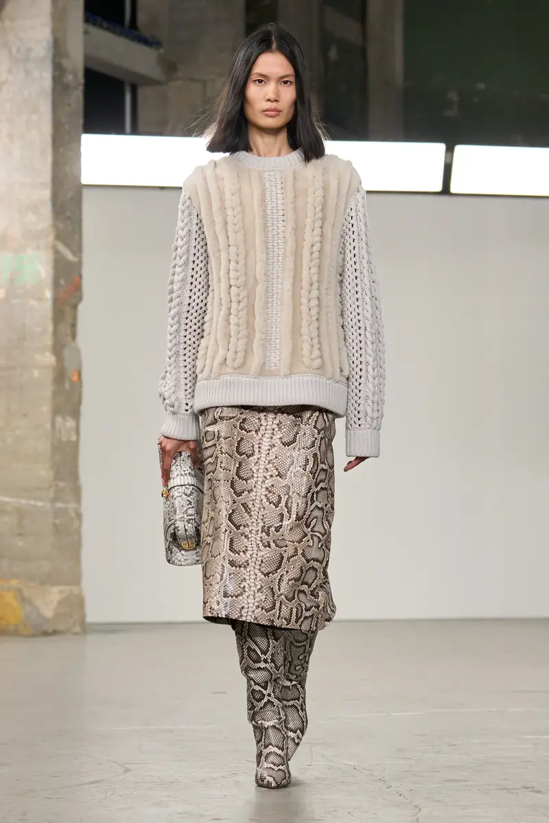 Gabriela Hearst Talus Knit Pullover in Cashmere & Shearling | Thumbnail 2 Gabriela Hearst Talus Knit Pullover in Cashmere & Shearling | Thumbnail 2
