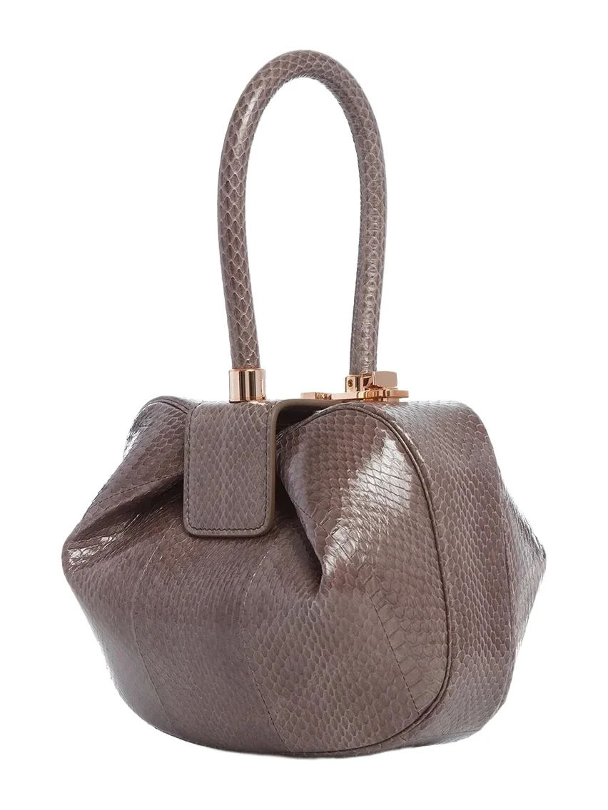 Nina Bag in Charcoal Snakeskin Nina Bag in Charcoal Snakeskin