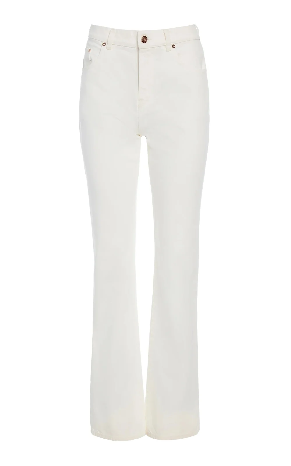 Rey Straight-leg Jean in White Recycled Cotton Denim Rey Straight-leg Jean in White Recycled Cotton Denim