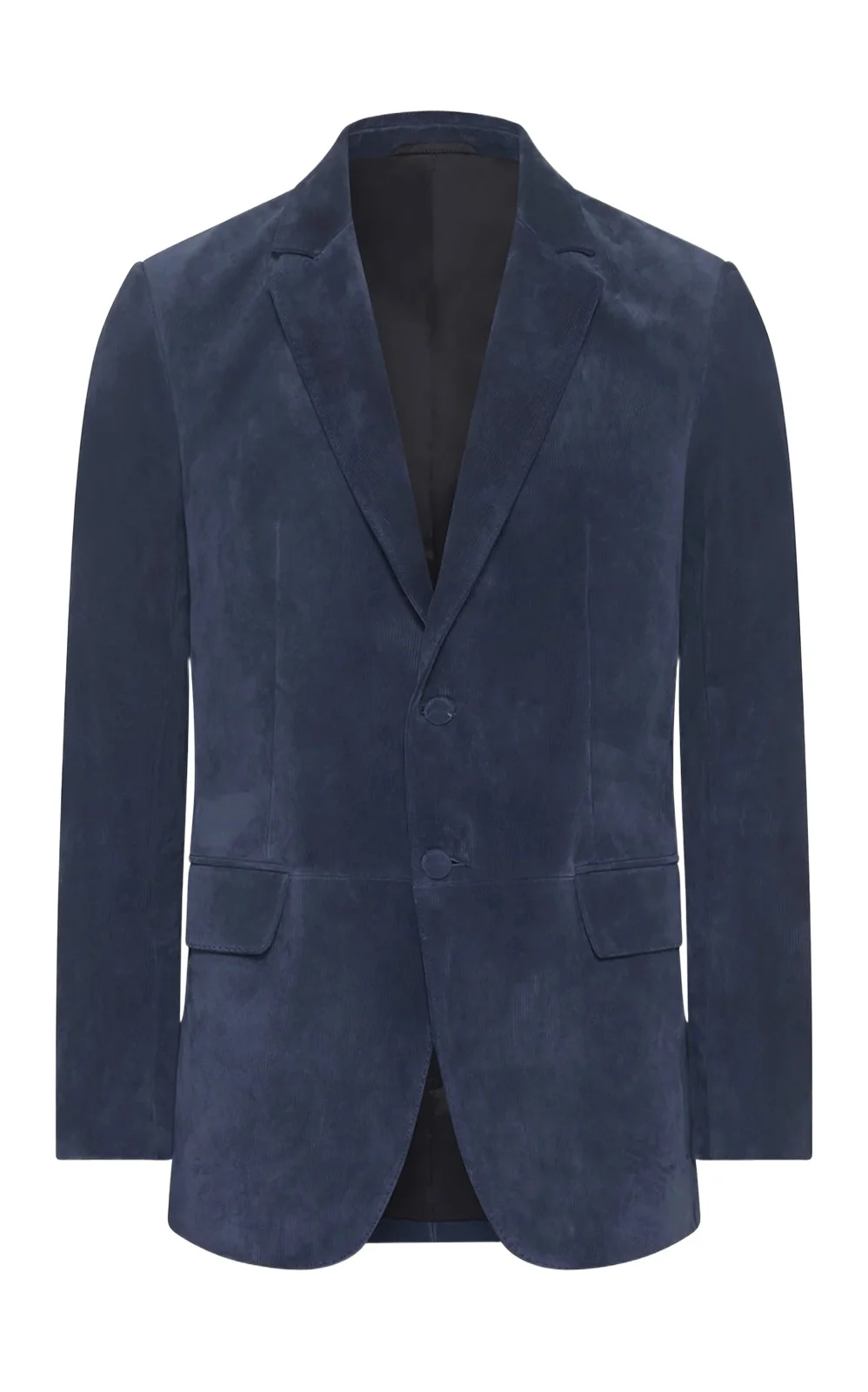 Irving Jacket in Electric Navy Suede Corduroy Irving Jacket in Electric Navy Suede Corduroy