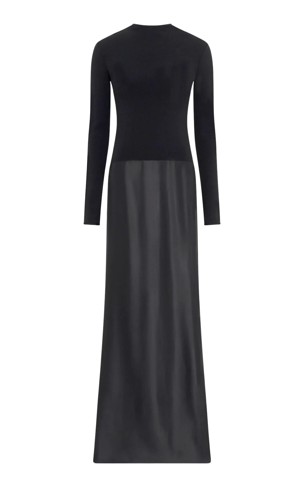 Jessamy Maxi Dress in Black Silk Satin Jessamy Maxi Dress in Black Silk Satin