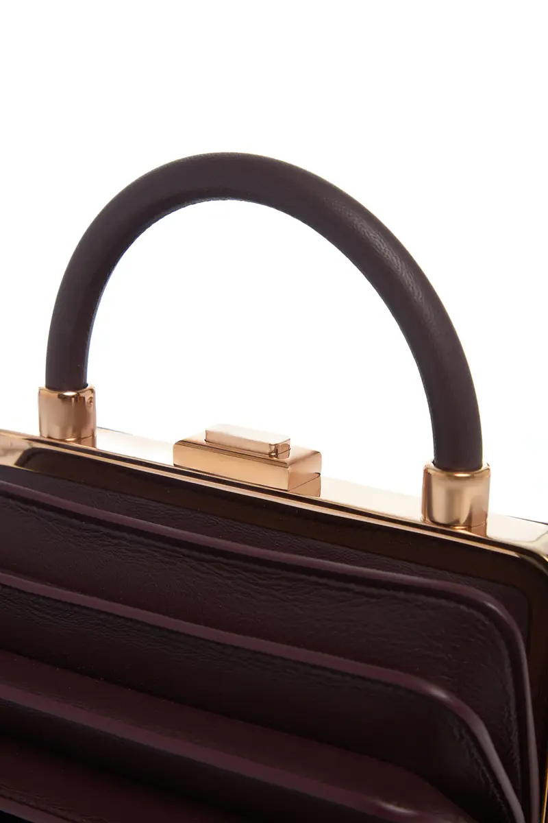 Gabriela Hearst Diana Bag in Bordeaux Nappa Leather | Thumbnail 4 Gabriela Hearst Diana Bag in Bordeaux Nappa Leather | Thumbnail 4