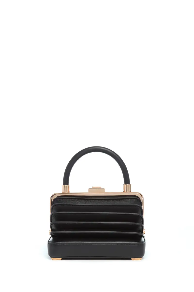 Gabriela Hearst Small Diana Bag in Black Nappa Leather | Thumbnail 2 Gabriela Hearst Small Diana Bag in Black Nappa Leather | Thumbnail 2