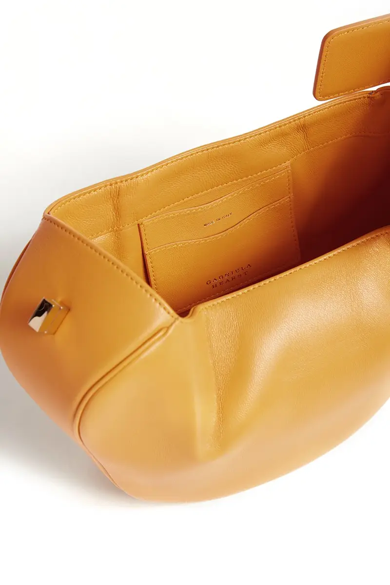 Gabriela Hearst Nina Bag in Golden Birch Nappa Leather | Thumbnail 4 Gabriela Hearst Nina Bag in Golden Birch Nappa Leather | Thumbnail 4