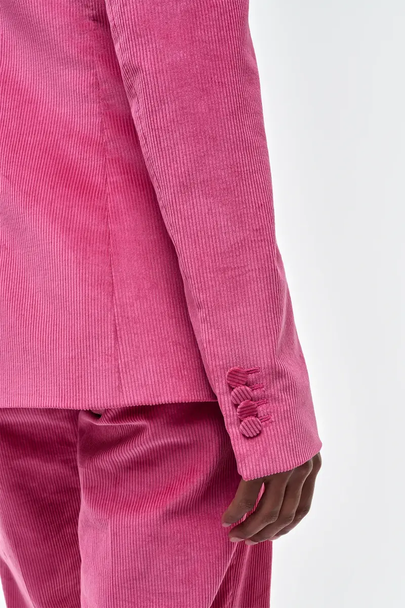Gabriela Hearst Angela Blazer in Fuchsia Sea Island Cotton Corduroy | Thumbnail 6 Gabriela Hearst Angela Blazer in Fuchsia Sea Island Cotton Corduroy | Thumbnail 6