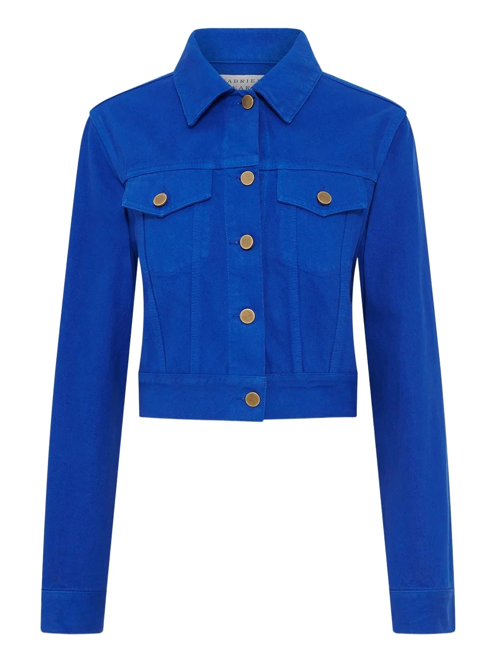 Bronte Jacket in Cobalt Recycled Cotton Denim Bronte Jacket in Cobalt Recycled Cotton Denim