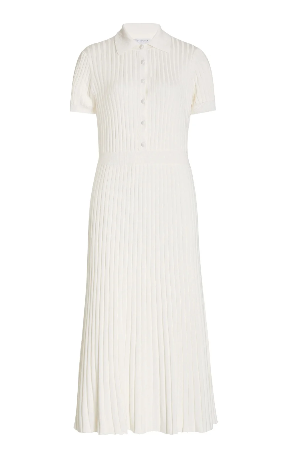 Amor Knit Midi Dress in Ivory Cashmere Silk Amor Knit Midi Dress in Ivory Cashmere Silk