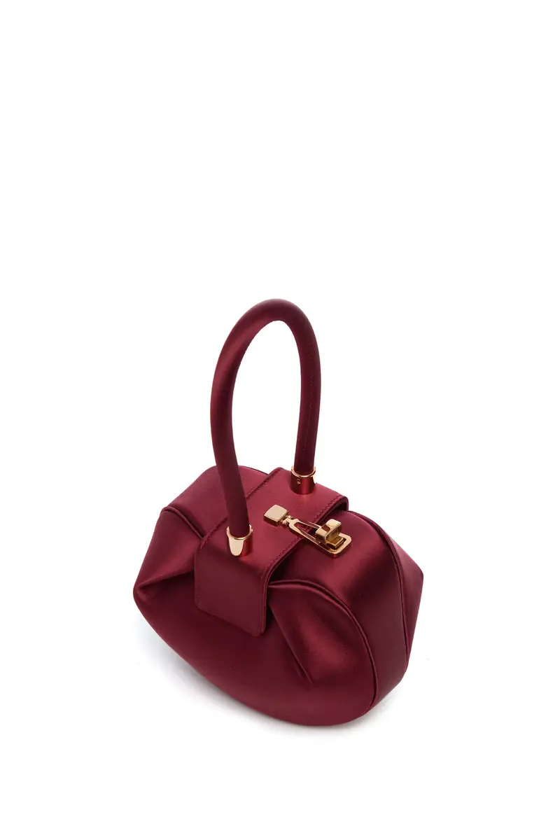 Gabriela Hearst Demi Bag in Ruby Satin | Thumbnail 3 Gabriela Hearst Demi Bag in Ruby Satin | Thumbnail 3