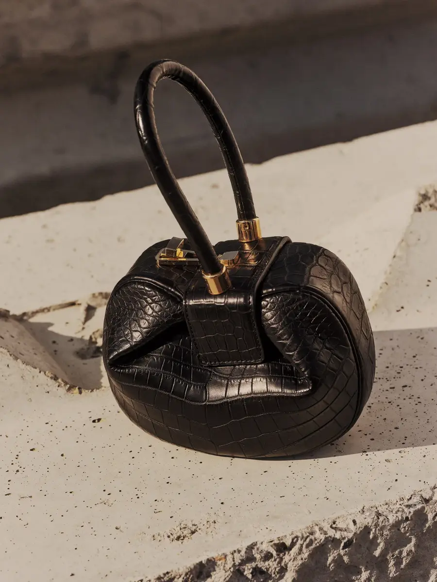Gabriela Hearst Demi Bag in Black Crocodile Leather | Thumbnail 5