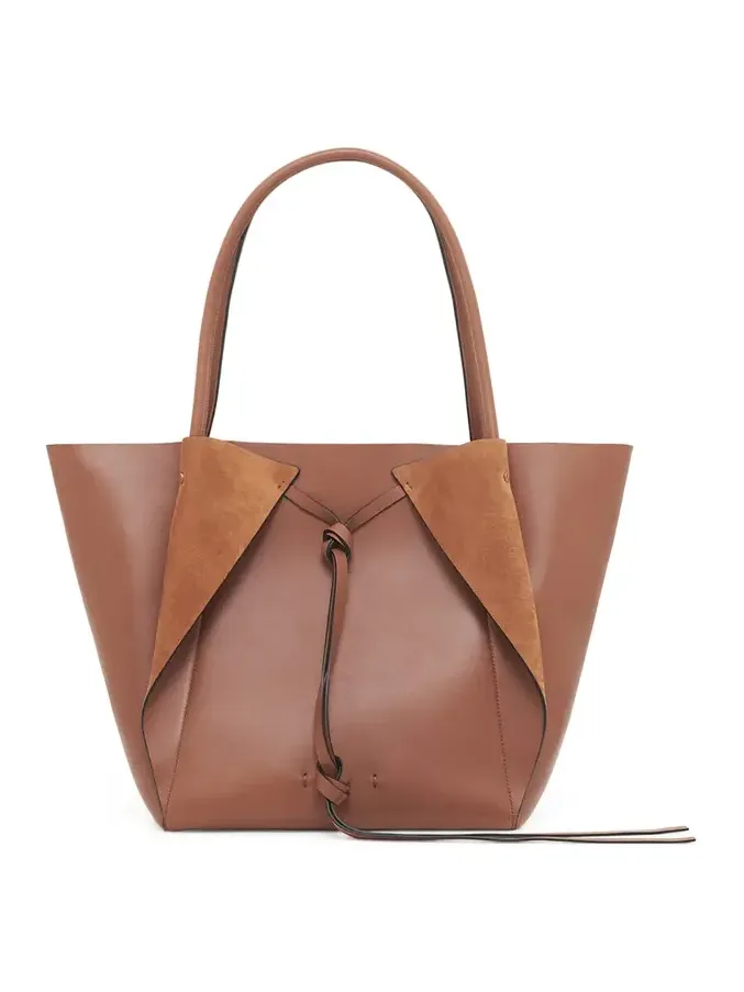 Marija Tote Bag in Cognac Nappa Leather Marija Tote Bag in Cognac Nappa Leather