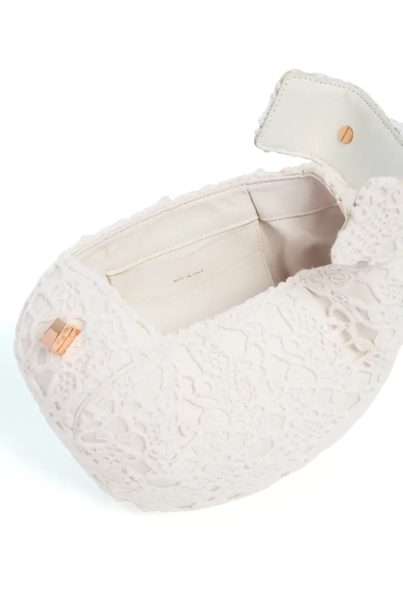 Gabriela Hearst Demi Bag in Ivory Nappa Leather with Cashmere Lace | Thumbnail 4 Gabriela Hearst Demi Bag in Ivory Nappa Leather with Cashmere Lace | Thumbnail 4