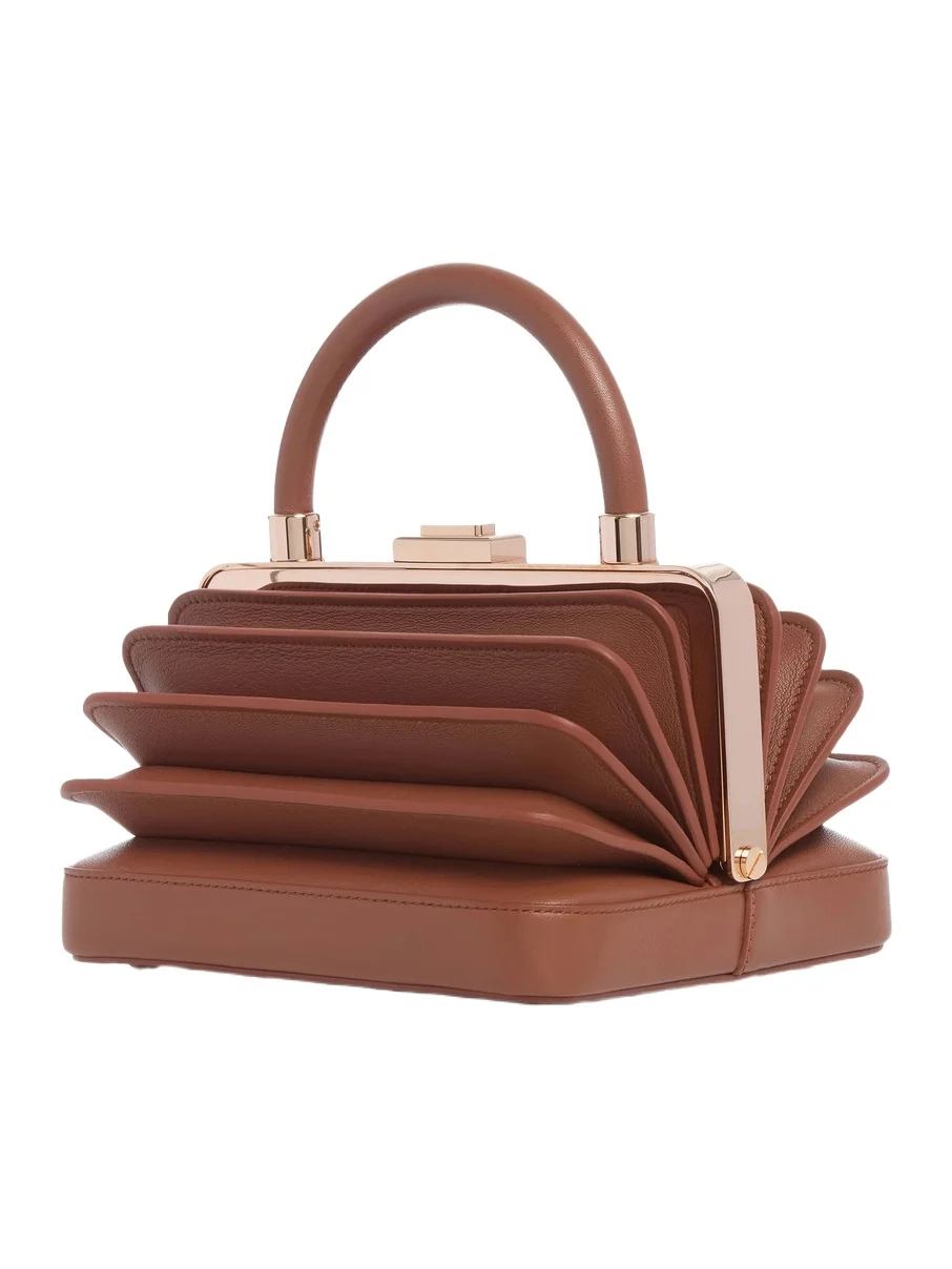 Diana Bag in Cognac Nappa Leather Diana Bag in Cognac Nappa Leather