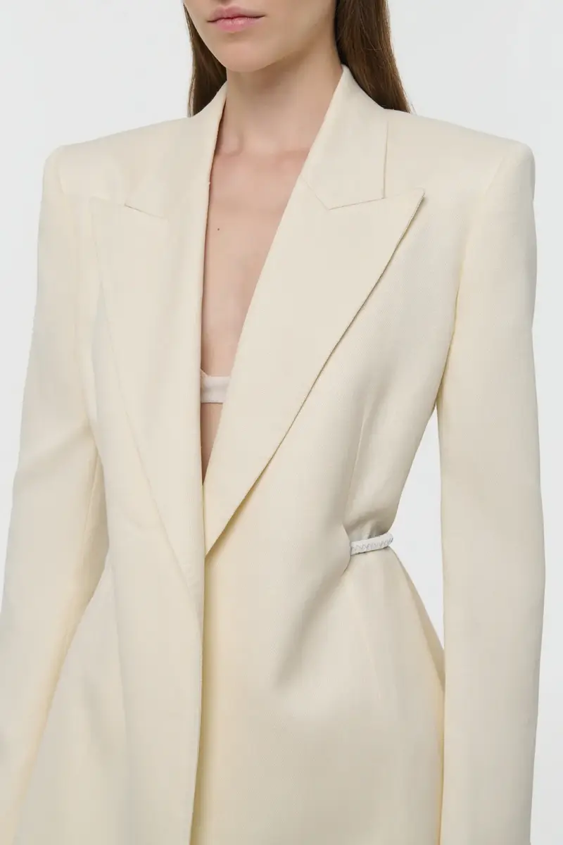 Gabriela Hearst Epona Rope Blazer in Textured Linen Slub | Thumbnail 7 Gabriela Hearst Epona Rope Blazer in Textured Linen Slub | Thumbnail 7