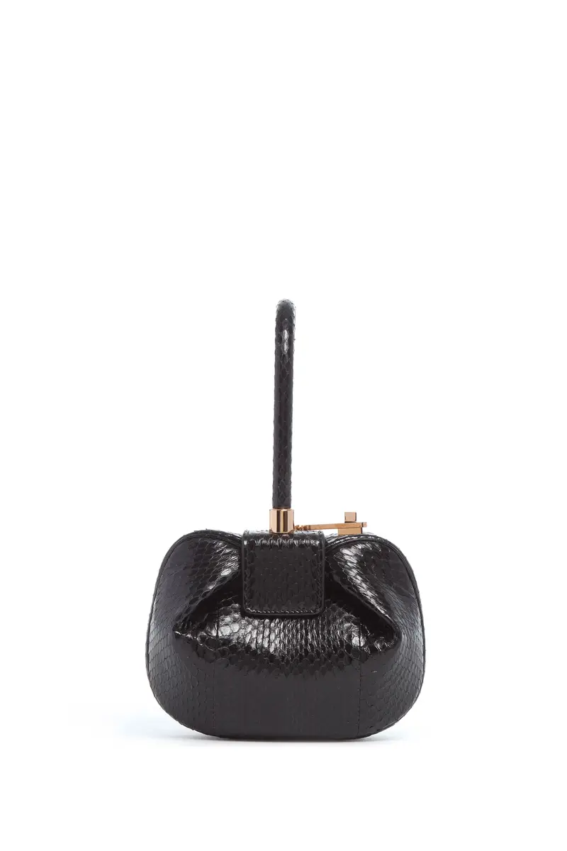 Gabriela Hearst Demi Bag in Black Snakeskin | Thumbnail 2 Gabriela Hearst Demi Bag in Black Snakeskin | Thumbnail 2