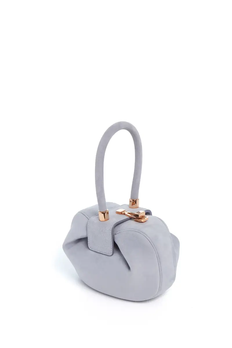 Gabriela Hearst Demi Bag in Lilac Suede | Thumbnail 3 Gabriela Hearst Demi Bag in Lilac Suede | Thumbnail 3