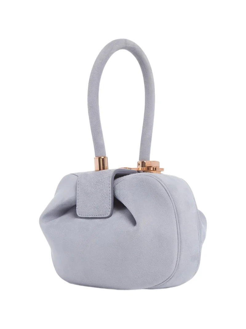 Demi Bag in Lilac Suede Demi Bag in Lilac Suede