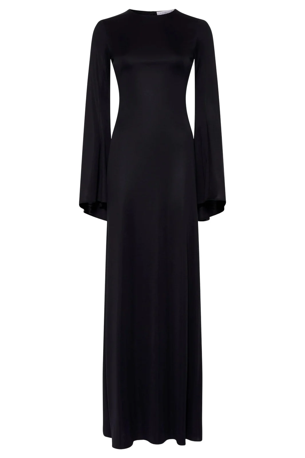Gabriela Hearst Imara Maxi Dress in Black Silk Jersey