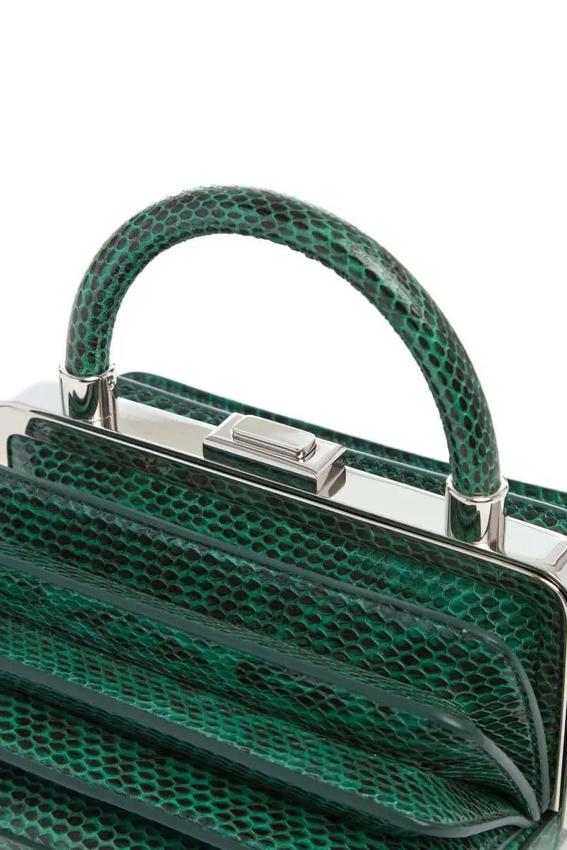 Gabriela Hearst Diana Bag in Green Snakeskin | Thumbnail 4 Gabriela Hearst Diana Bag in Green Snakeskin | Thumbnail 4