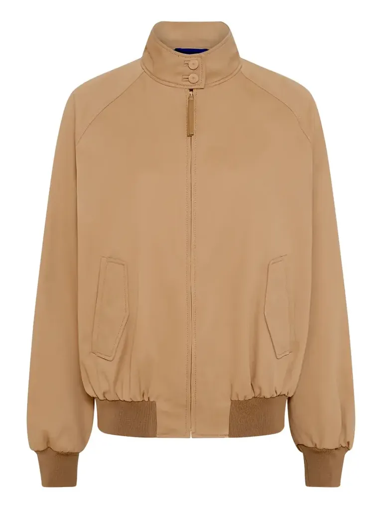 Gabriela Hearst Wynne Jacket in Camel Light Sea Island Cotton Twill