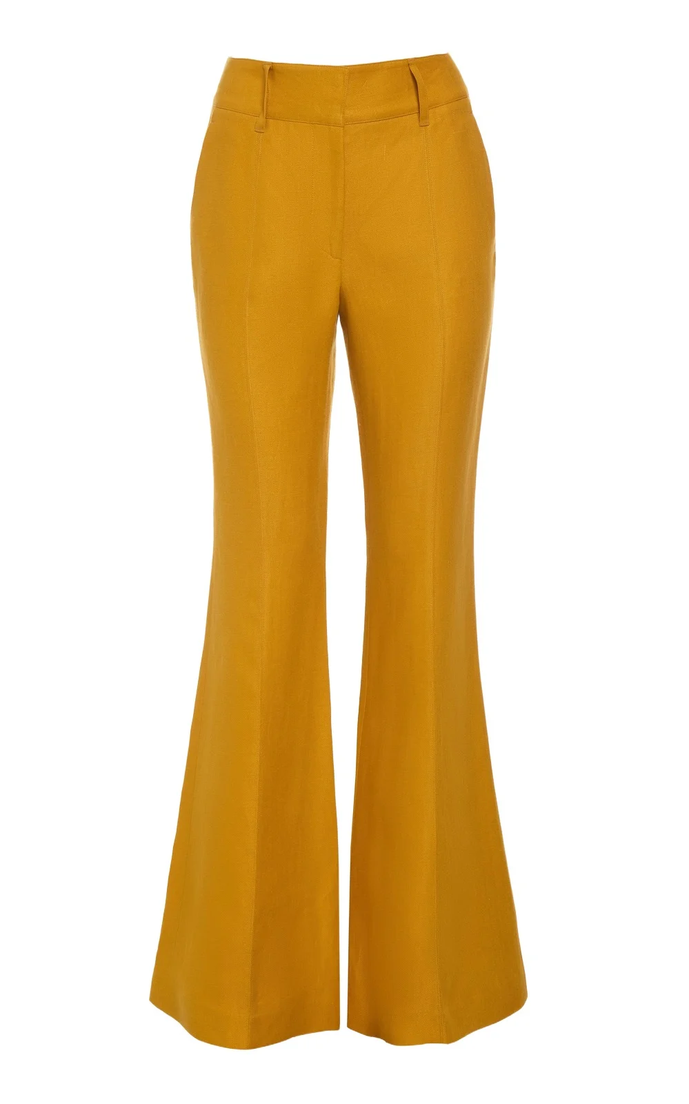 Rhein Flare Pant in Golden Birch Linen Twill Rhein Flare Pant in Golden Birch Linen Twill