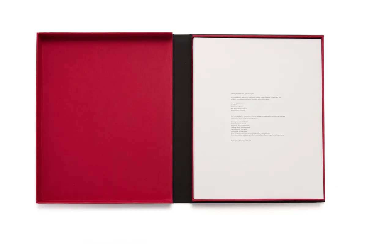 Gabriela Hearst Limited-edition Box Set of Prints - Carmen at San Francisco Ballet in Black & Red | Thumbnail 4 Gabriela Hearst Limited-edition Box Set of Prints - Carmen at San Francisco Ballet in Black & Red | Thumbnail 4