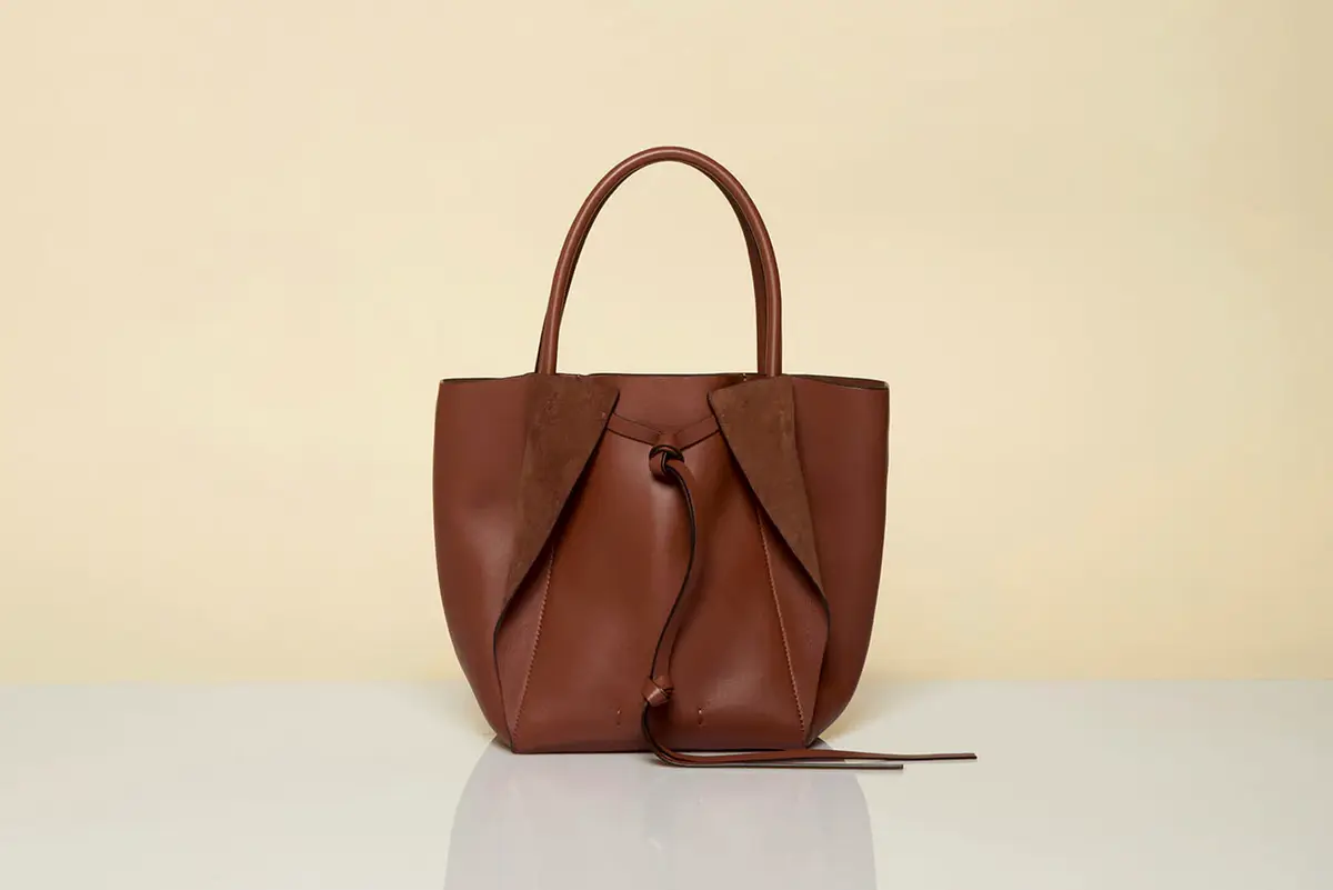 Gabriela Hearst Small Marija Tote Bag in Cognac Nappa Leather | Thumbnail 5 Gabriela Hearst Small Marija Tote Bag in Cognac Nappa Leather | Thumbnail 5