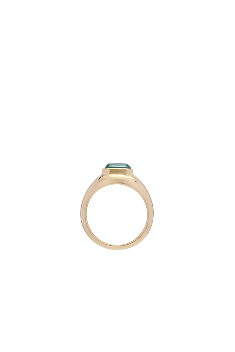Gabriela Hearst Small Ring in 18K Yellow Gold & Malachite Stone | Thumbnail 5 Gabriela Hearst Small Ring in 18K Yellow Gold & Malachite Stone | Thumbnail 5