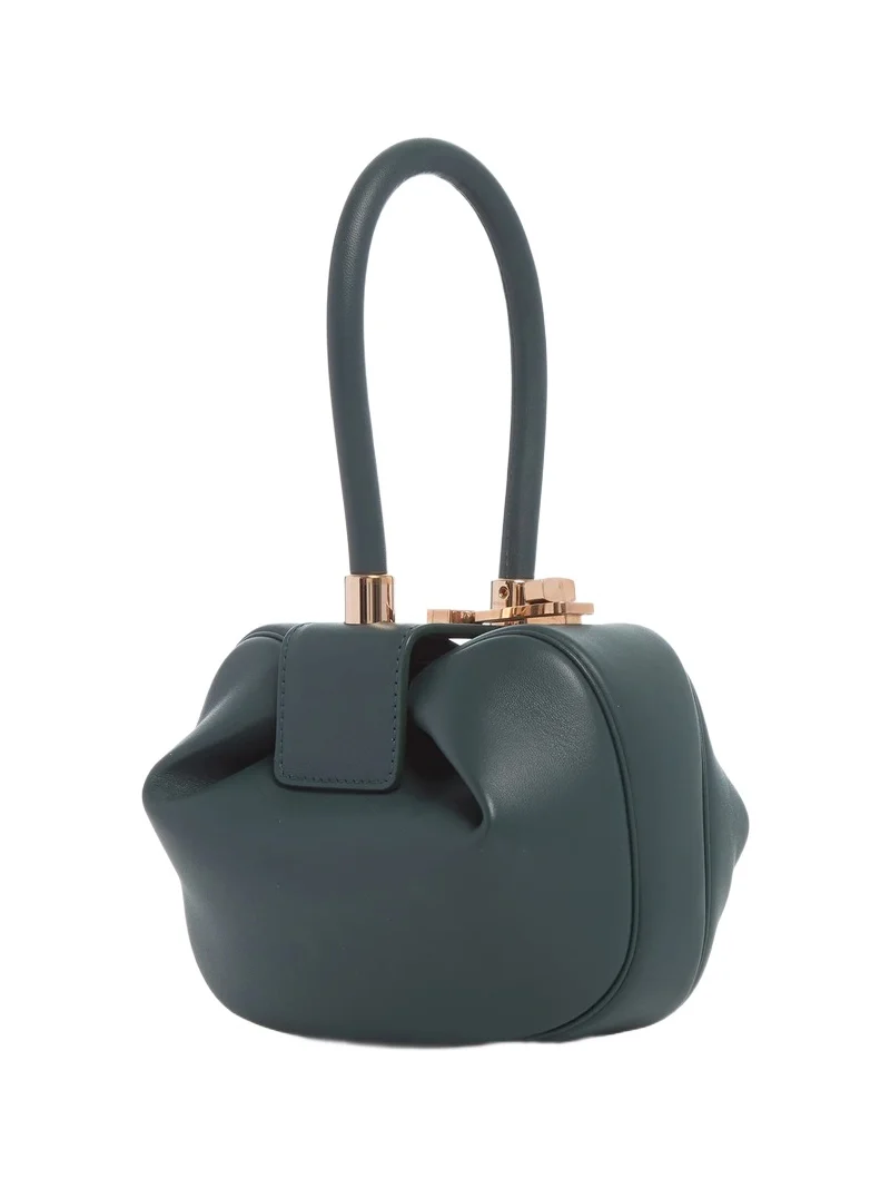 Demi Bag in Green Nappa Leather Demi Bag in Green Nappa Leather