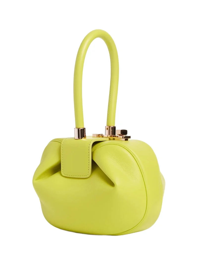 Gabriela Hearst Demi Bag in Lime Adamite Nappa Leather