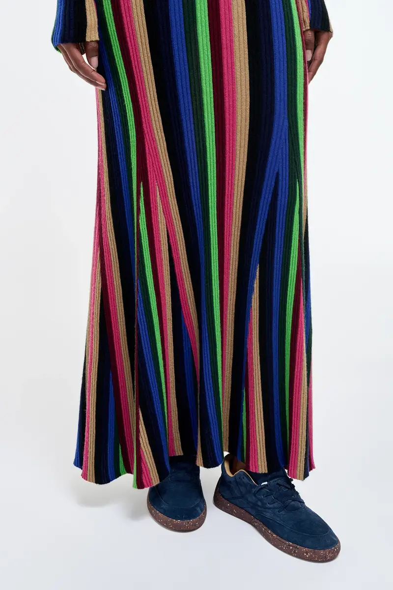 Gabriela Hearst Affinity Knit Maxi Dress in Multi Cashmere Silk | Thumbnail 9 Gabriela Hearst Affinity Knit Maxi Dress in Multi Cashmere Silk | Thumbnail 9