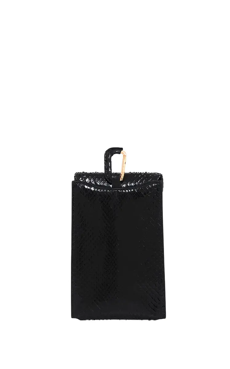Gabriela Hearst Sunglasses Pouch in Black Snakeskin | Thumbnail 3 Gabriela Hearst Sunglasses Pouch in Black Snakeskin | Thumbnail 3