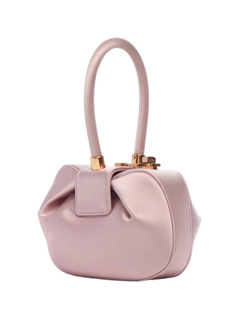 Gabriela Hearst Demi Bag in Amethyst Satin
