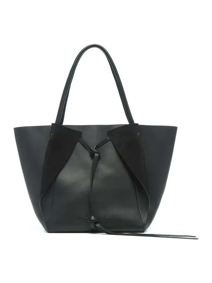 Marija Tote Bag in Black Nappa Leather Marija Tote Bag in Black Nappa Leather