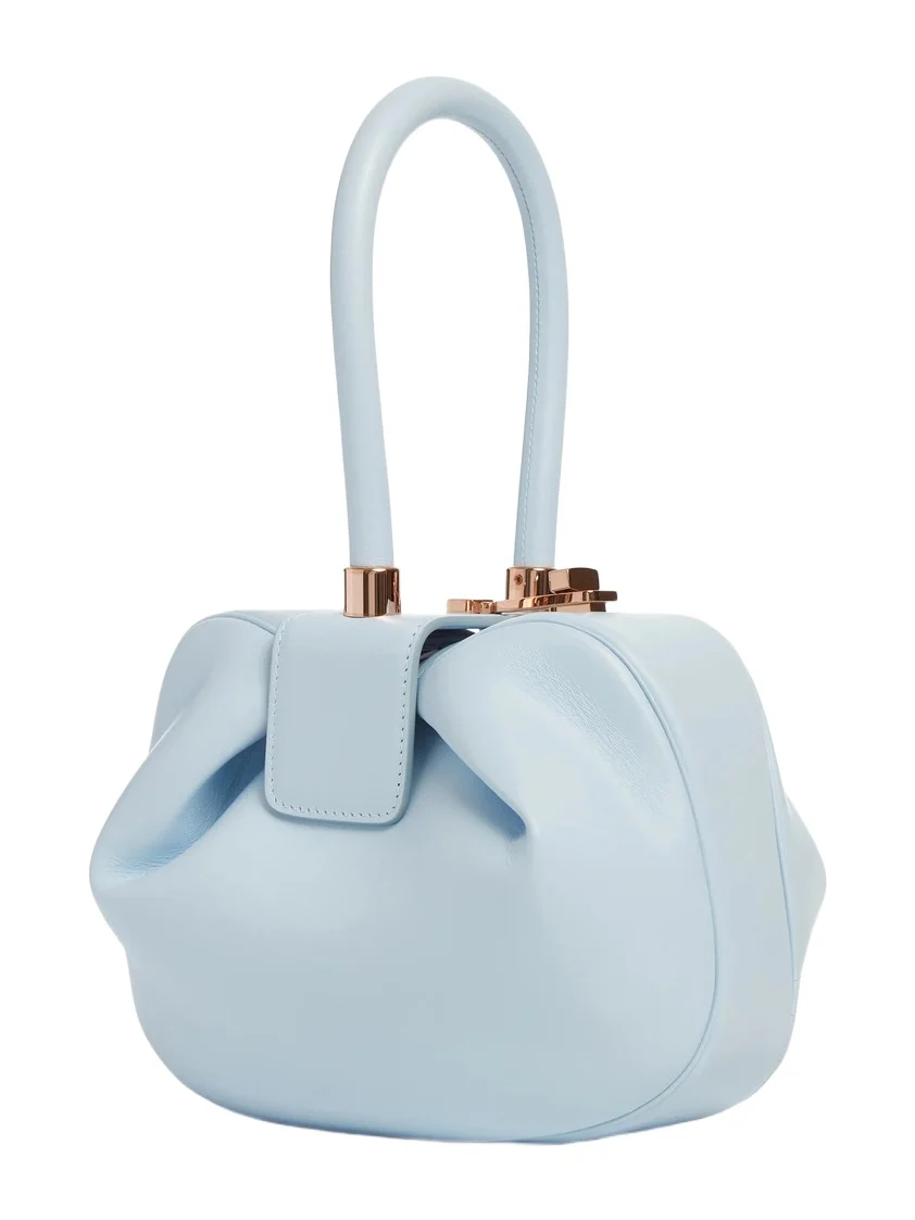 Gabriela Hearst Nina Bag in Light Blue Nappa Leather