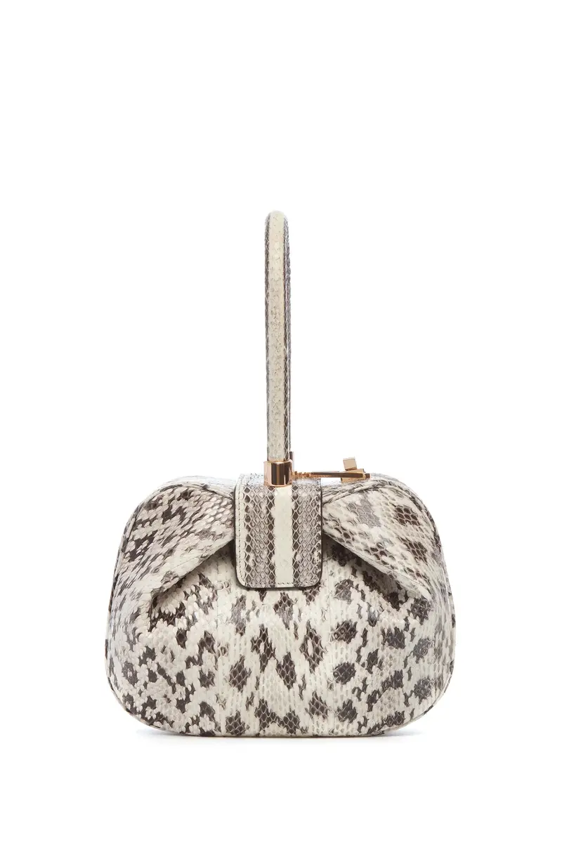 Gabriela Hearst Nina Bag in Black & White Snakeskin | Thumbnail 2