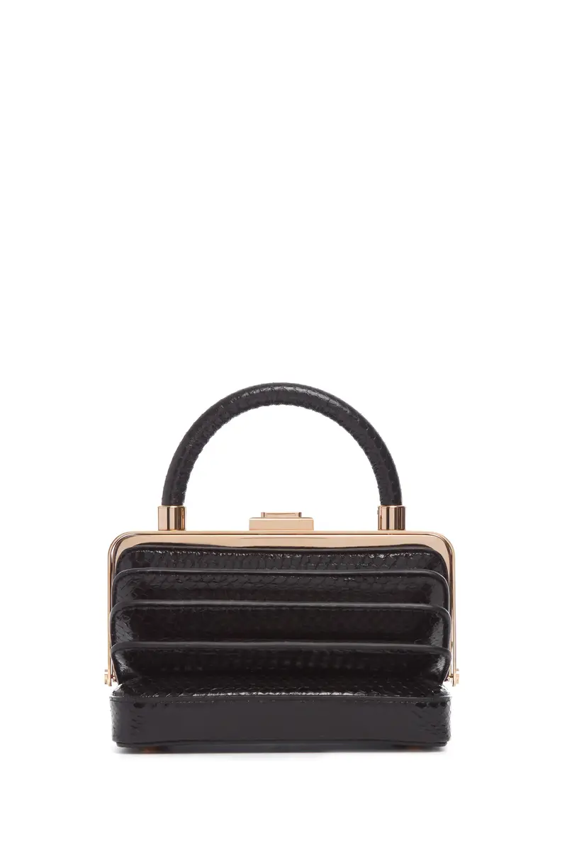 Gabriela Hearst Diana Bag in Black Snakeskin | Thumbnail 2 Gabriela Hearst Diana Bag in Black Snakeskin | Thumbnail 2