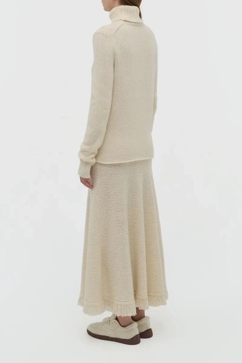 Gabriela Hearst Nelle Knit Turtleneck in Cashmere | Thumbnail 4
