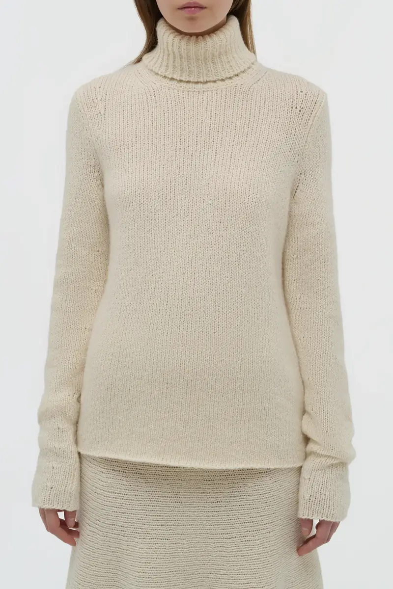 Gabriela Hearst Nelle Knit Turtleneck in Cashmere | Thumbnail 5