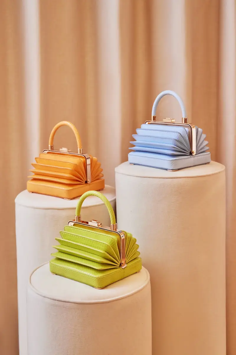 Gabriela Hearst Small Diana Bag in Lime Adamite Snakeskin | Thumbnail 5 Gabriela Hearst Small Diana Bag in Lime Adamite Snakeskin | Thumbnail 5