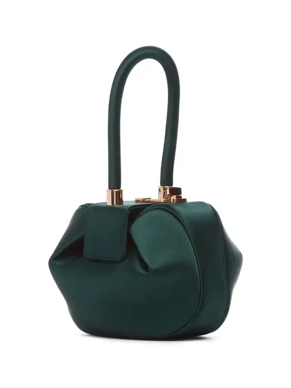 Demi Bag in Emerald Satin Demi Bag in Emerald Satin