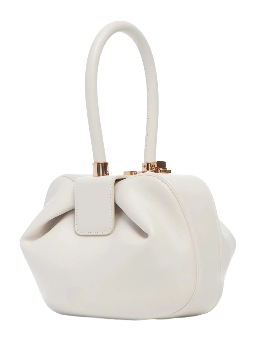 Nina Bag in Ivory Nappa Leather Nina Bag in Ivory Nappa Leather