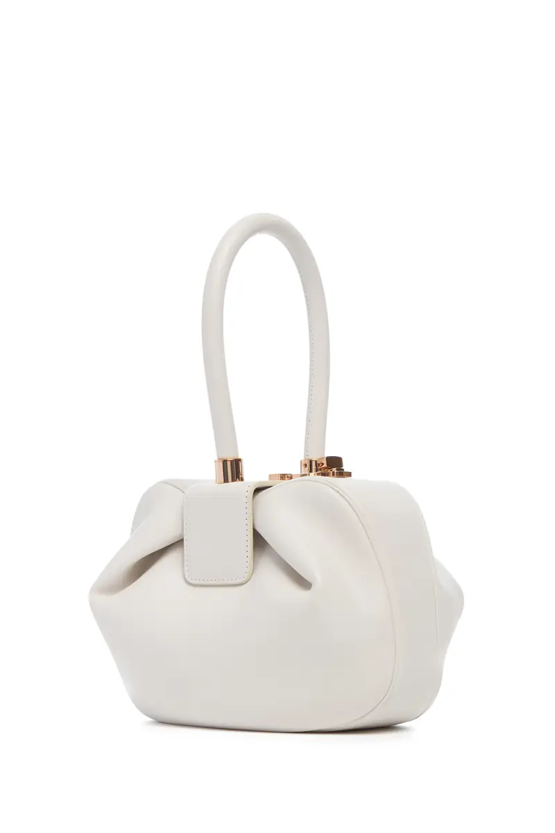 Gabriela Hearst Nina Bag in Ivory Nappa Leather
