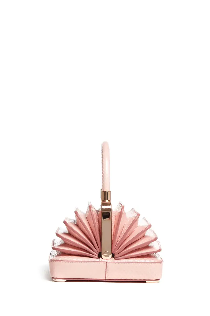 Gabriela Hearst Small Diana Bag in Pink Snakeskin | Thumbnail 3 Gabriela Hearst Small Diana Bag in Pink Snakeskin | Thumbnail 3
